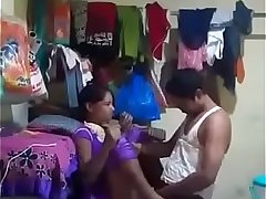 Desi indian maid Quick Fuck with owner